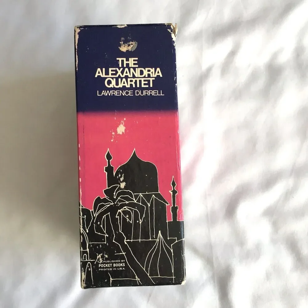 The Alexandria Quartet by Lawrence Durrell Paperback 4 Book Box Set 1969 10th